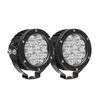 Westin Automotive AXIS LED AUXILIARY LIGHT 4.75IN SPOT W/3W OSRAM (SET OF 2) BLACK (WIRING HARNESS & BRACKETS INCL) 09-12007A-PR